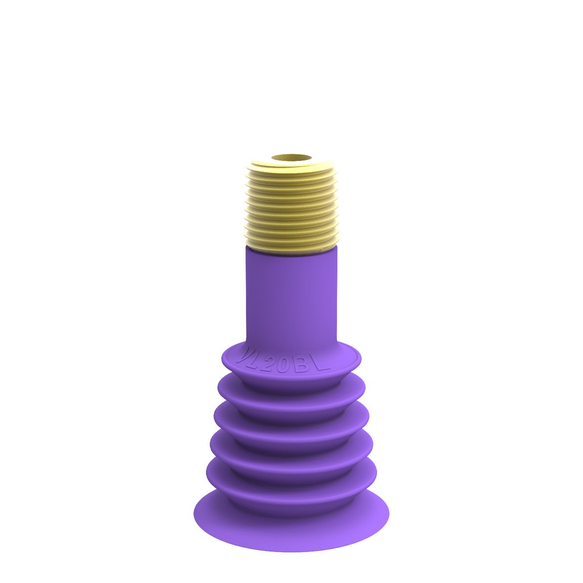 Suction cup VL20BL, 1/8"NPT-M5