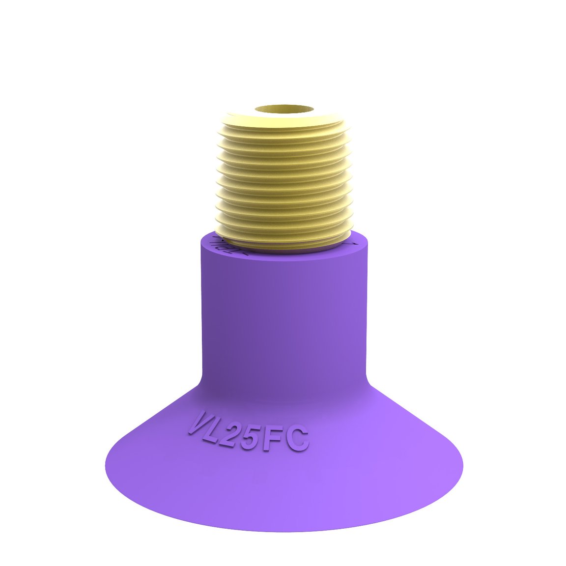 Suction cup VL25FC, 1/8"NPT-M5