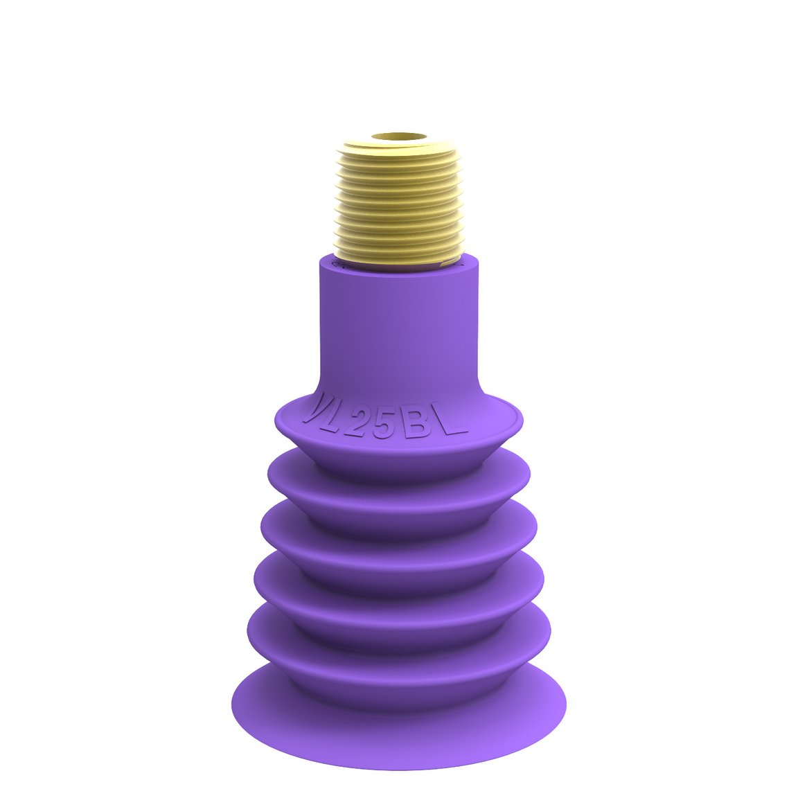 Suction cup VL25BL, 1/8"NPT-M5