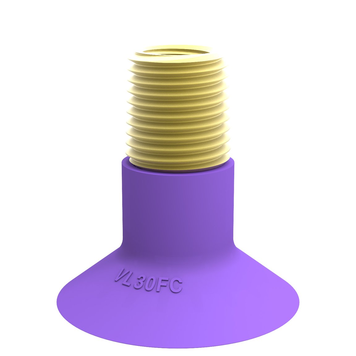 Suction cup VL30FC, 1/4"NPT-1/8"NPSF