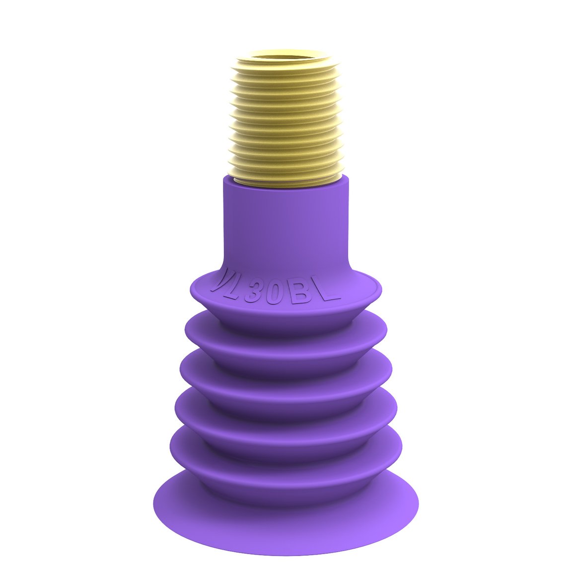Suction cup VL30BL, 1/4"NPT-1/8"NPSF