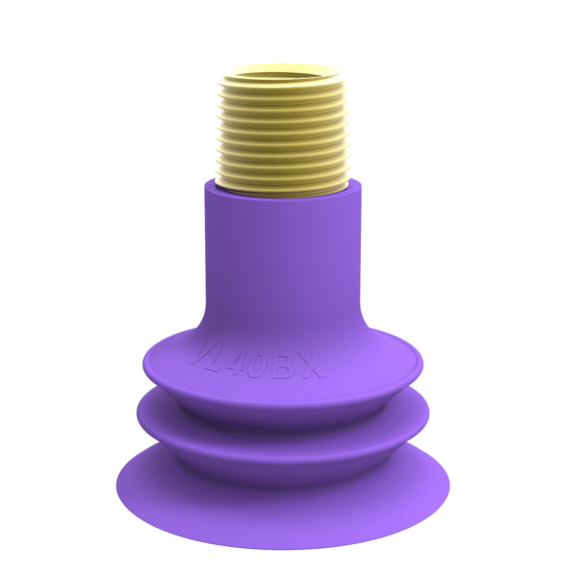 Suction cup VL40BX, 3/8"NPT-1/4"NPSF
