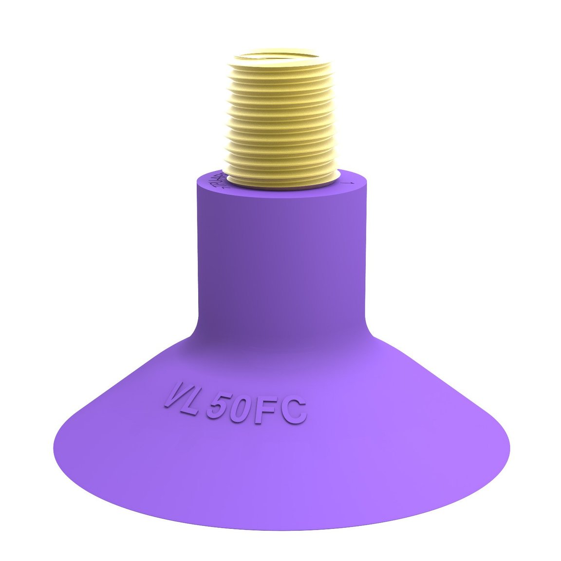 Suction cup VL50FC, 1/4"NPT-1/8"NPSF - 1