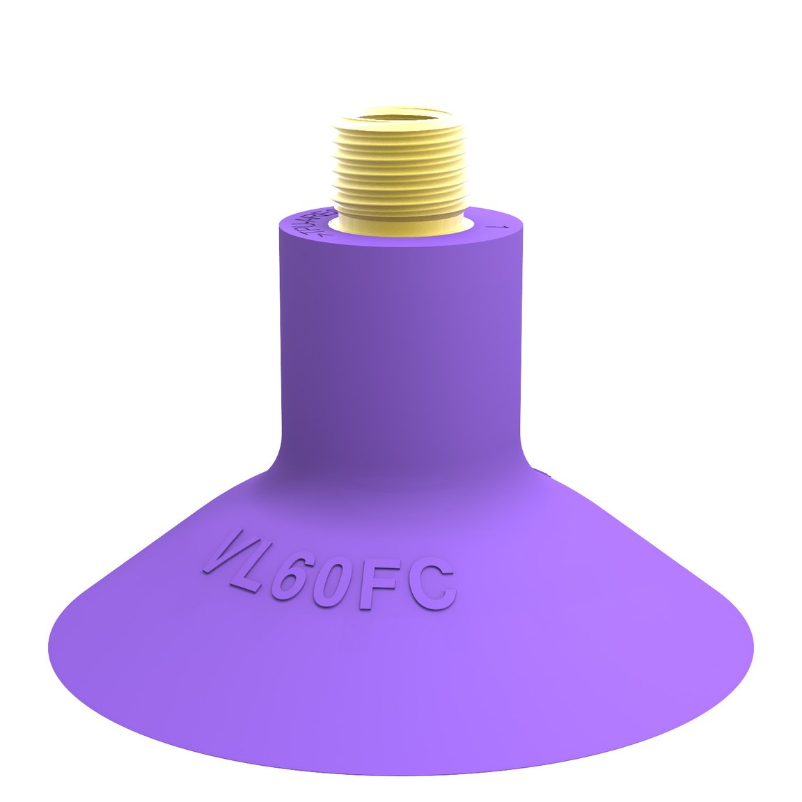 Suction cup VL60FC, G1/4"-G1/8"