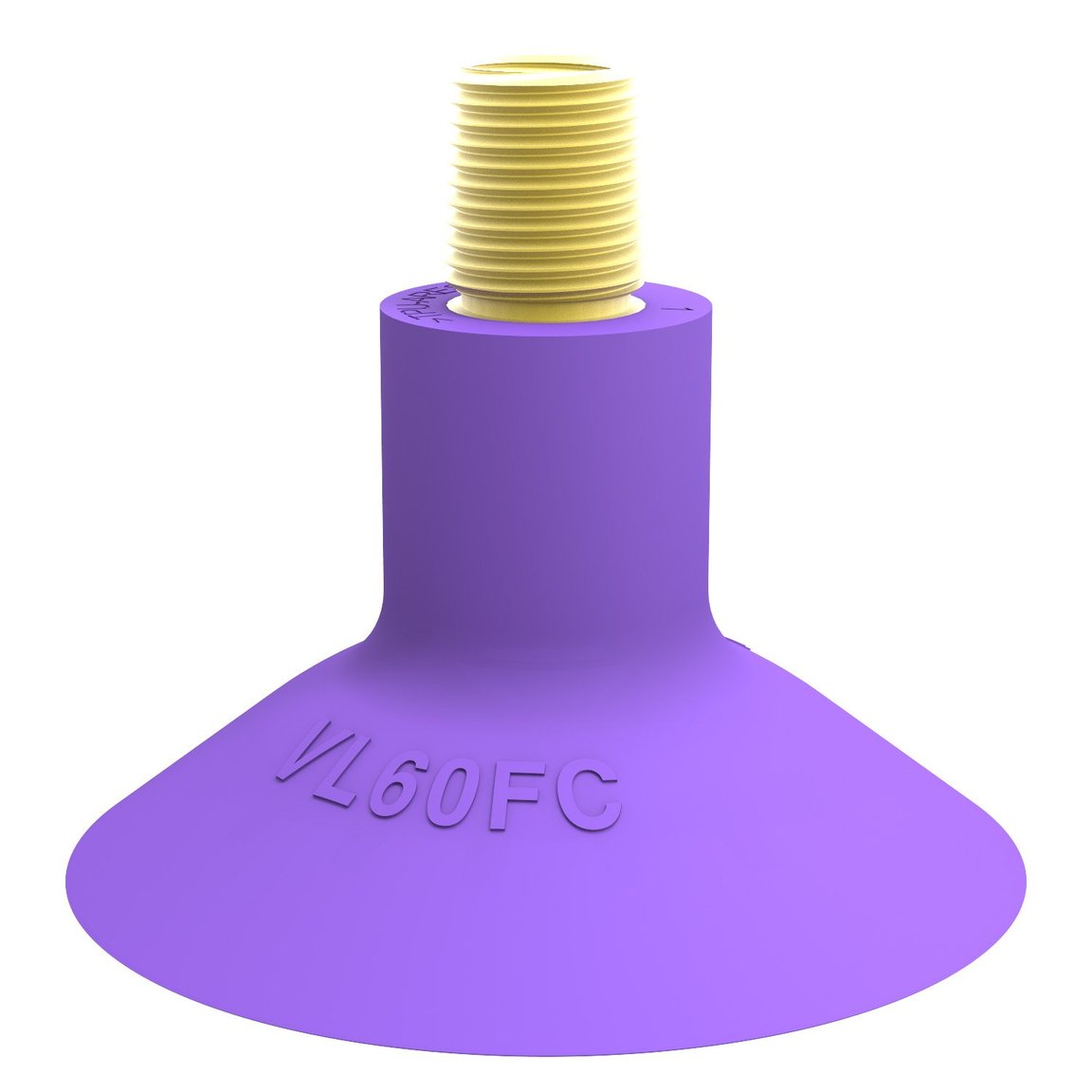 Suction cup VL60FC, 1/4"NPT-1/8"NPSF - 1