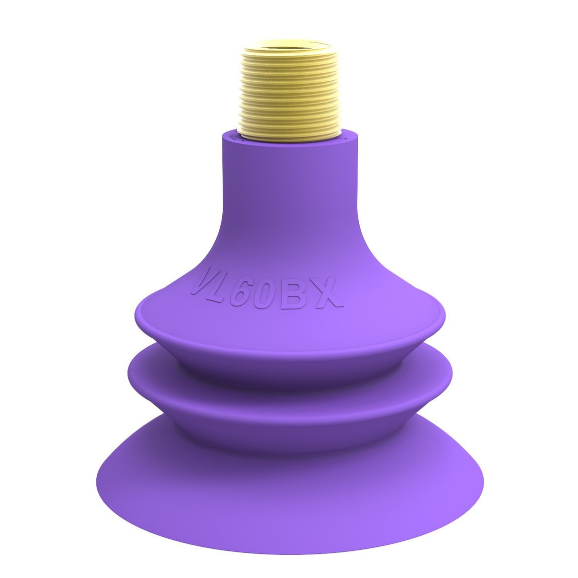 Suction cup VL60BX, 3/8"NPT-1/4"NPSF