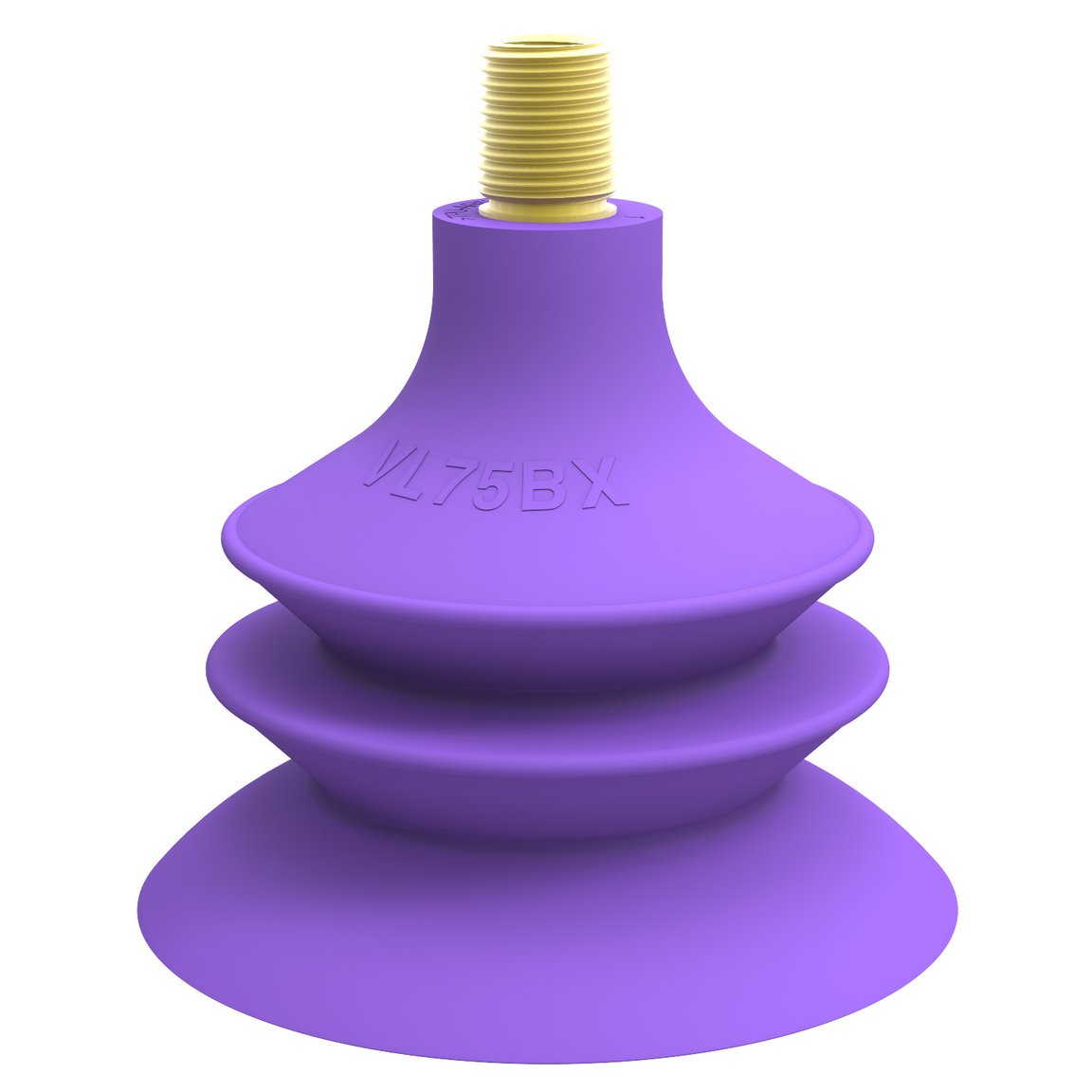 Suction cup VL75BX, 1/4"NPT-1/8"NPSF