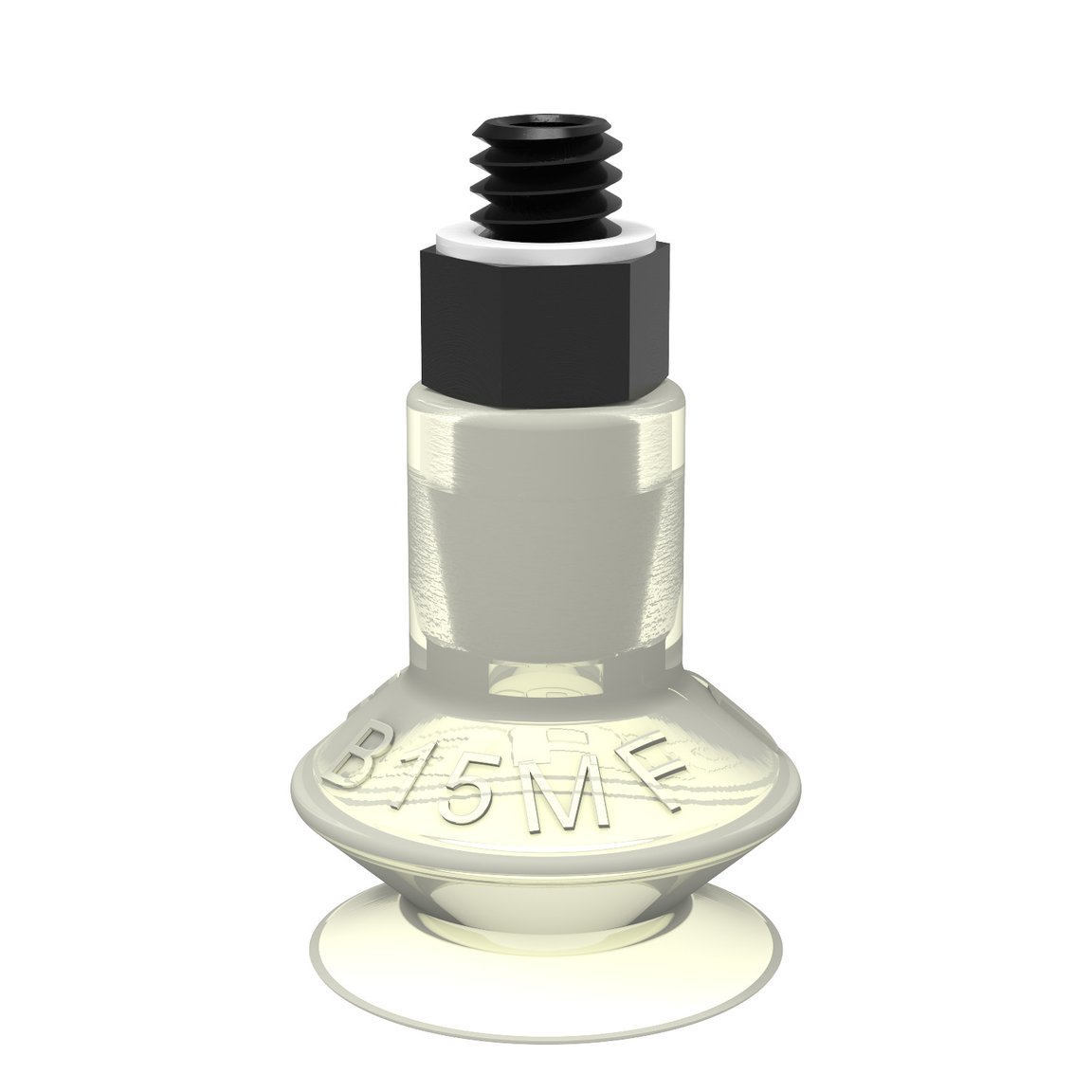 Suction cup B15MF Thermoelastic polyurethane, M5 male