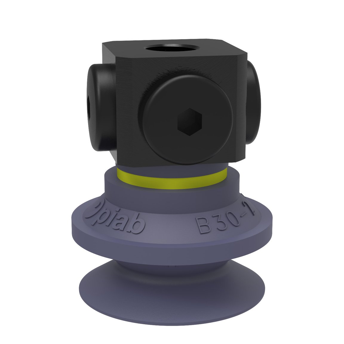 Suction cup B30-2 HNBR, 5x1/8" NPSF female