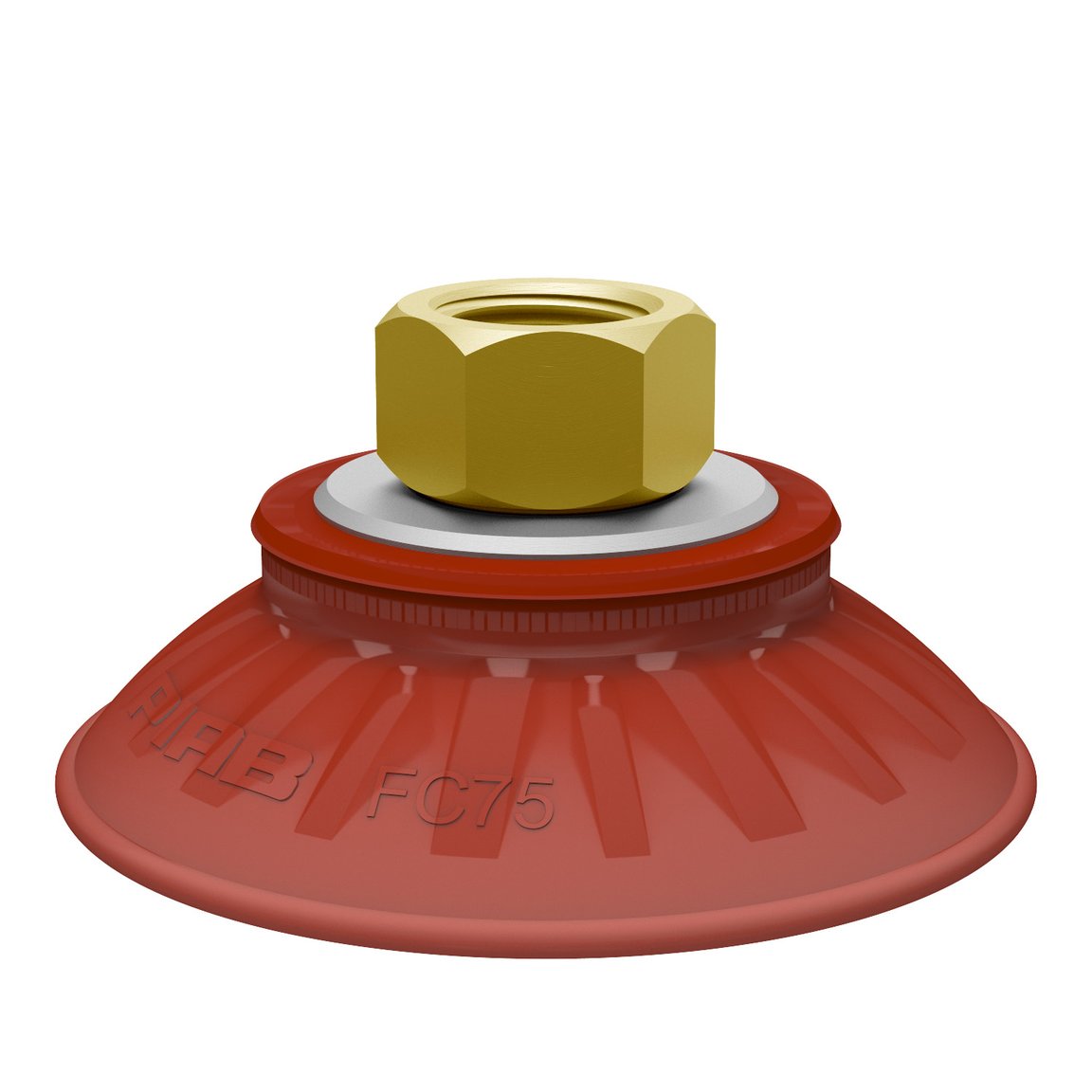 Suction cup FC75P Polyurethane 40, 3/8" NPSF female