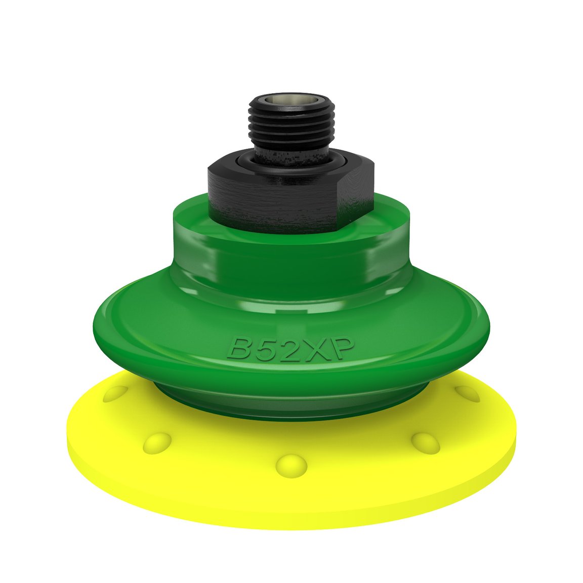 Suction cup B52XP Polyurethane 30/60, G1/8" male with mesh filter - 1