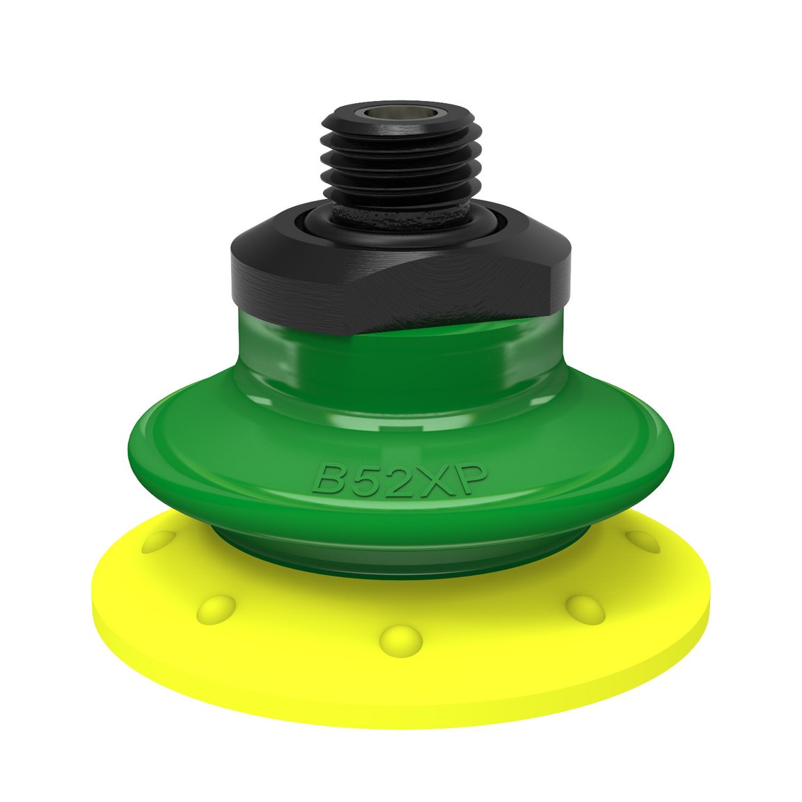 Suction cup B52XP Polyurethane 30/60, G1/4" male with mesh filter - 1