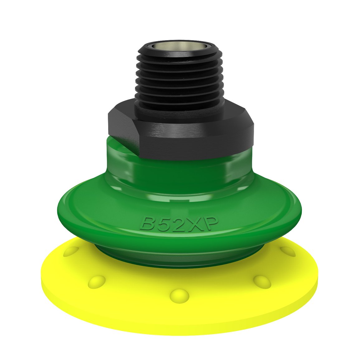 Suction cup B52XP Polyurethane 30/60, 3/8" NPT male with mesh filter - 1