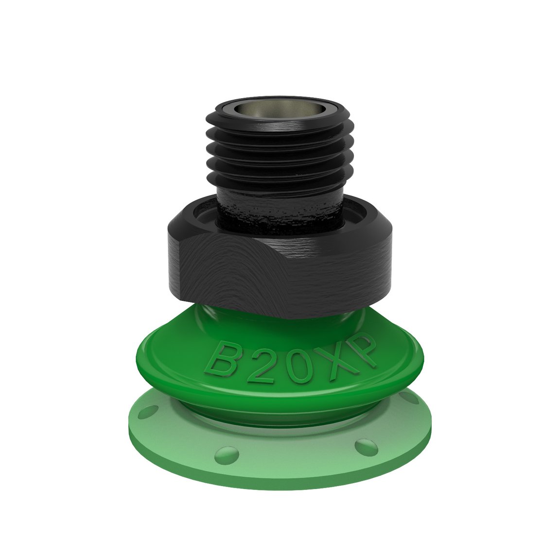 Suction cup B20XP Polyurethane 60, G1/8" male, with mesh filter - 1