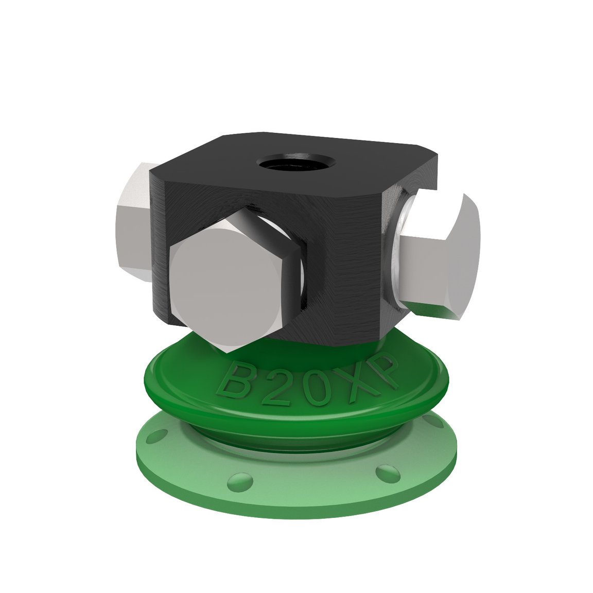 Suction cup B20XP Polyurethane 60, 5xM5 female