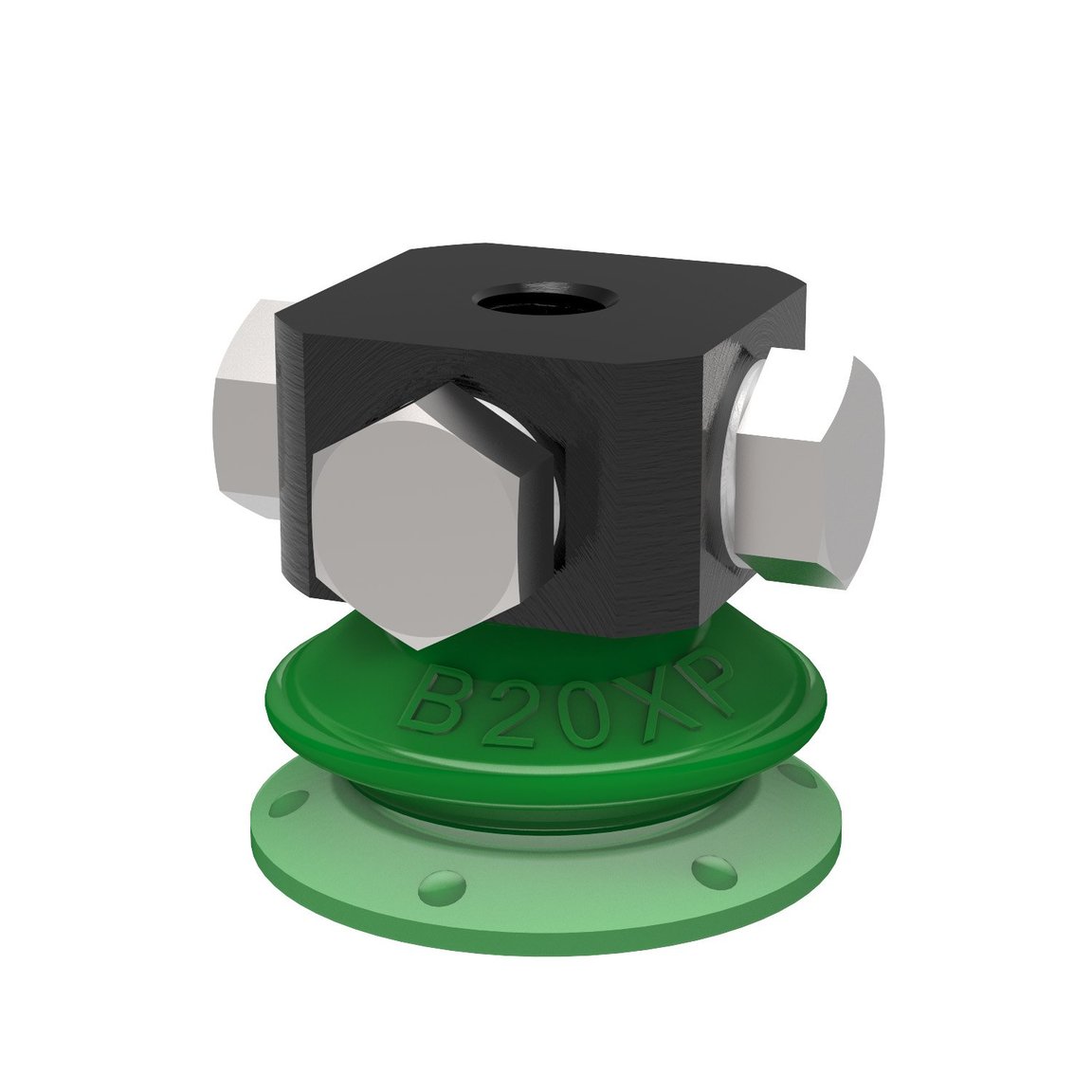 Suction cup B20XP Polyurethane 60, 5xM5 female - 1