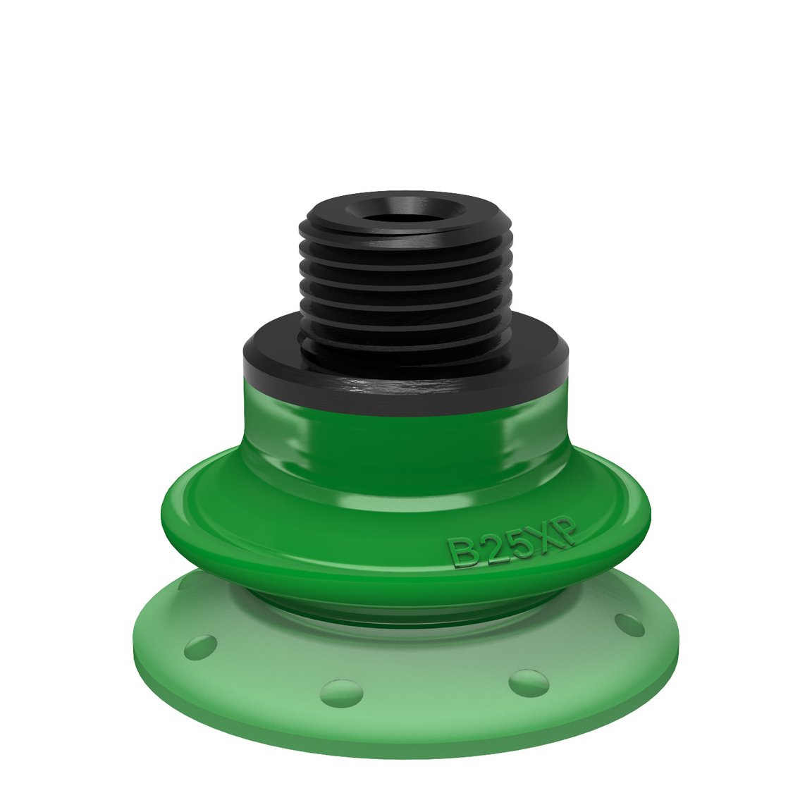 Suction cup B25XP Polyurethane 60, G1/8" male / M5 female with mesh filter