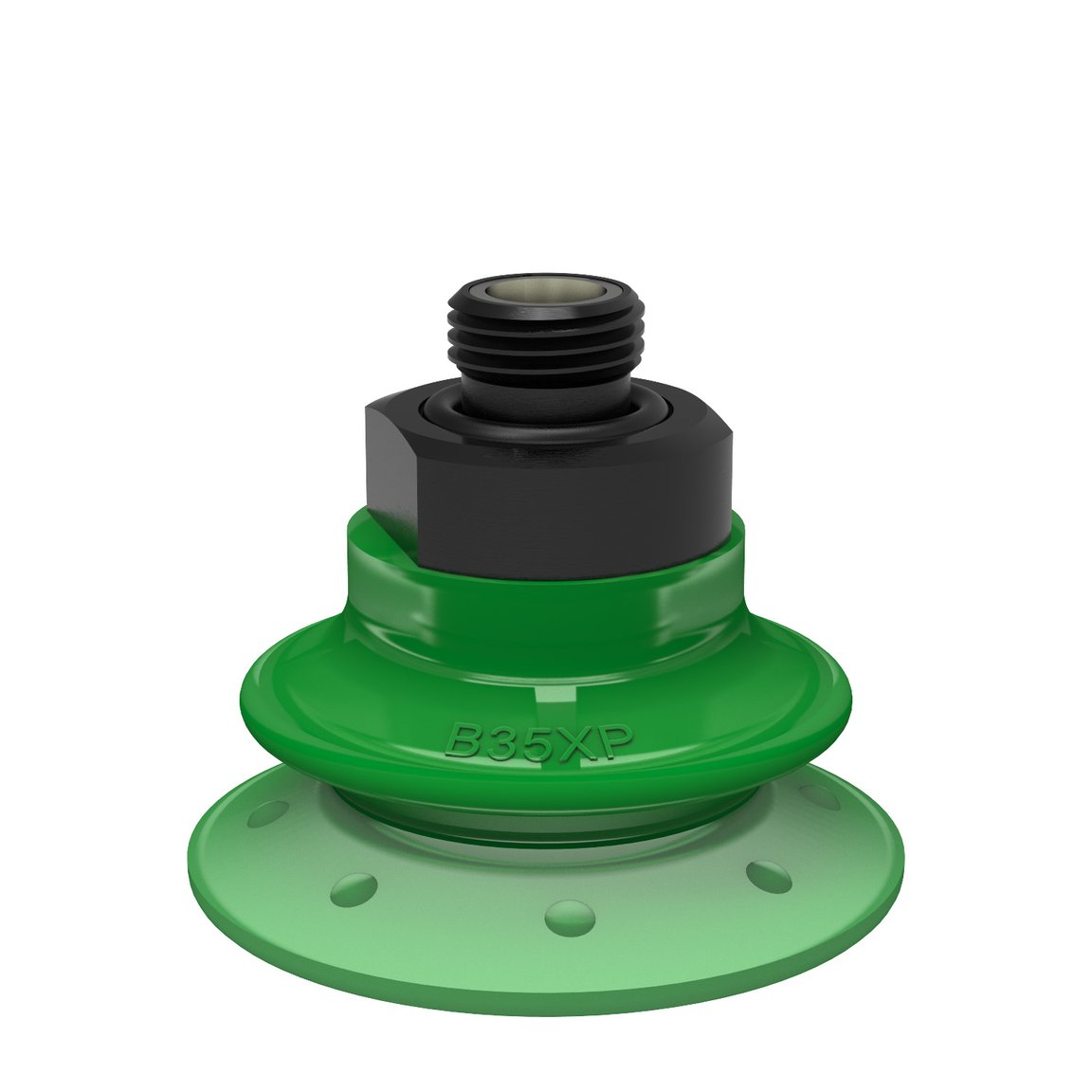 Suction cup B35XP Polyurethane 60, G1/8"  male with mesh filter