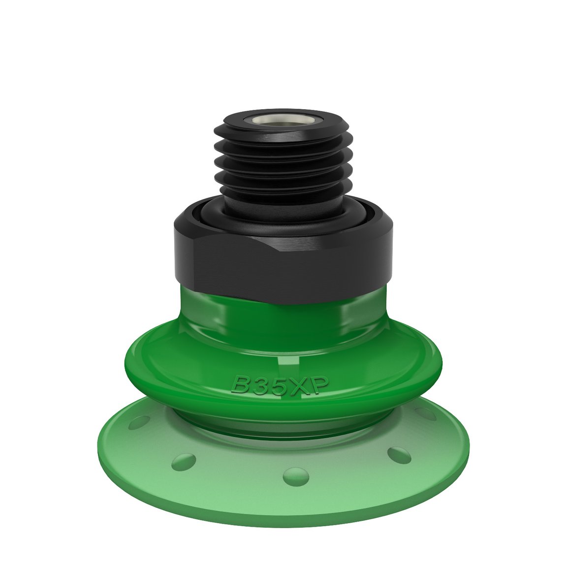 Suction cup B35XP Polyurethane 60, G1/4"  male with mesh filter