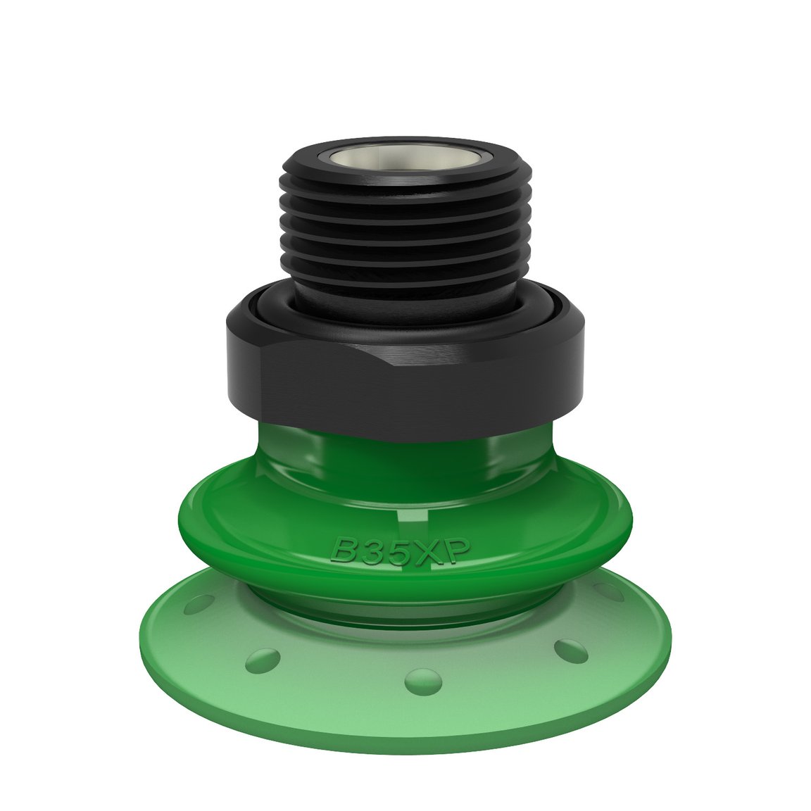 Suction cup B35XP Polyurethane 60, G3/8"  male with mesh filter