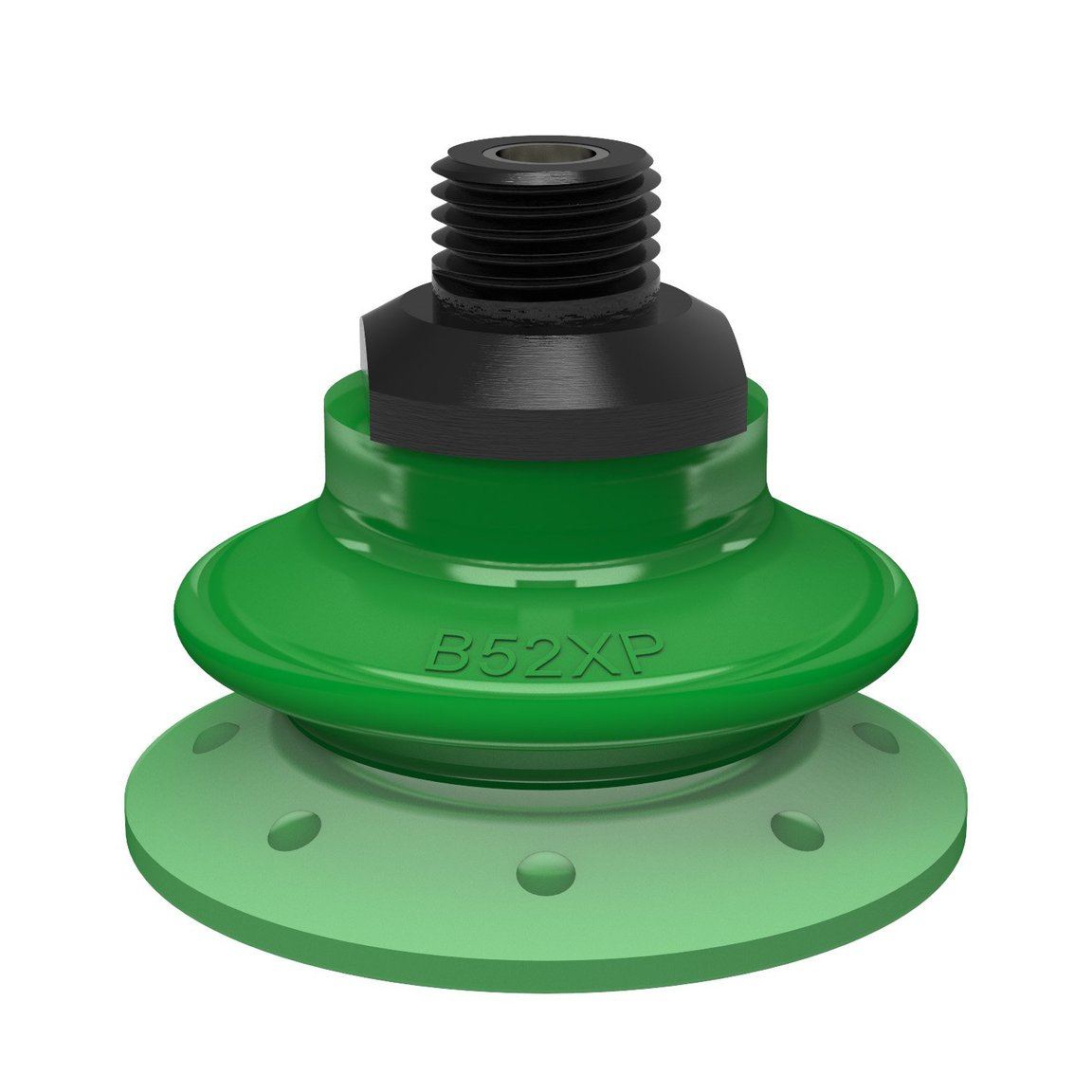 Suction cup B52XP Polyurethane 60, 1/4" NPT male with mesh filter - 1