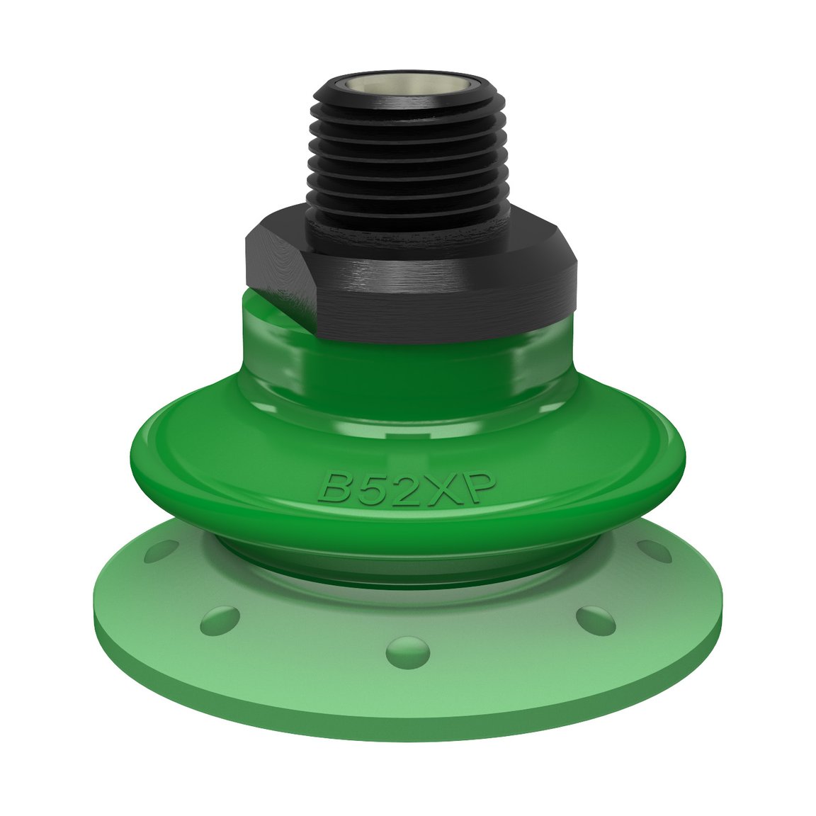 Suction cup B52XP Polyurethane 60, 3/8" NPT male with mesh filter - 1