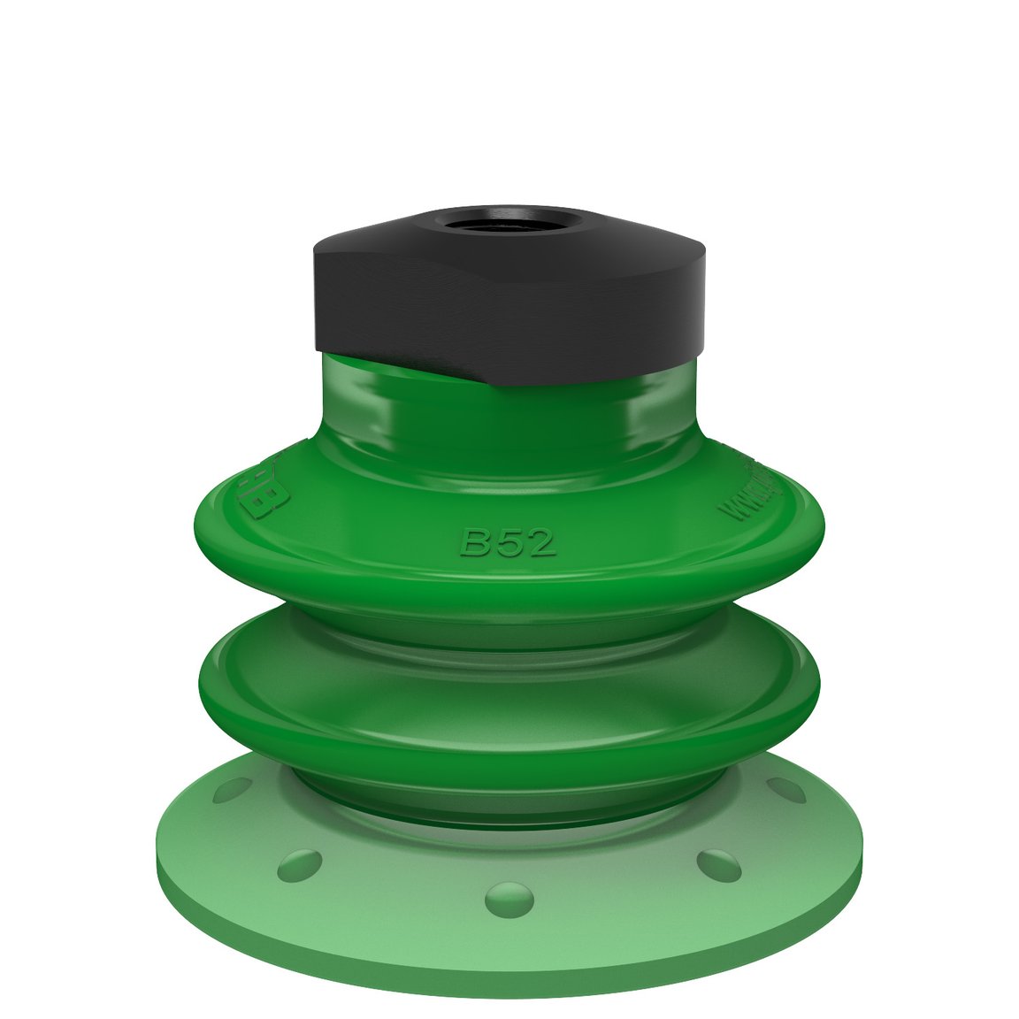 Suction cup BX52P Polyurethane 60 with filter, 1/8" NPSF female - 1