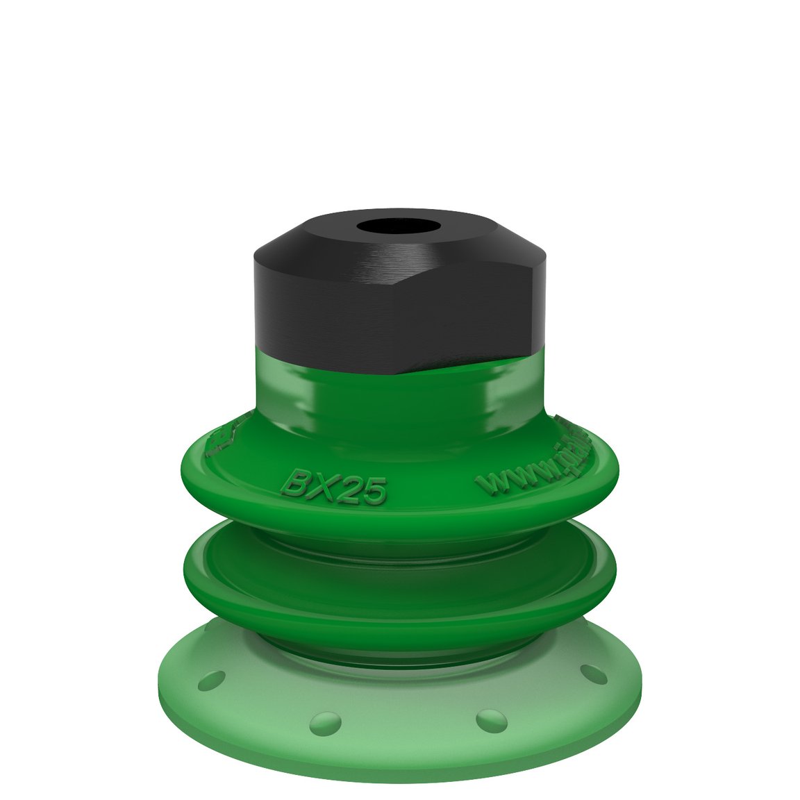 Suction cup BX25P Polyurethane 60 with filter, M5 female