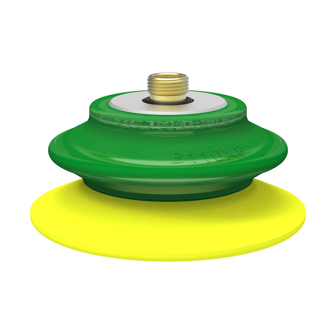 Ventosa B110XP Poliuretano 30/60 , inserto com rosca G3/8" macho - 1