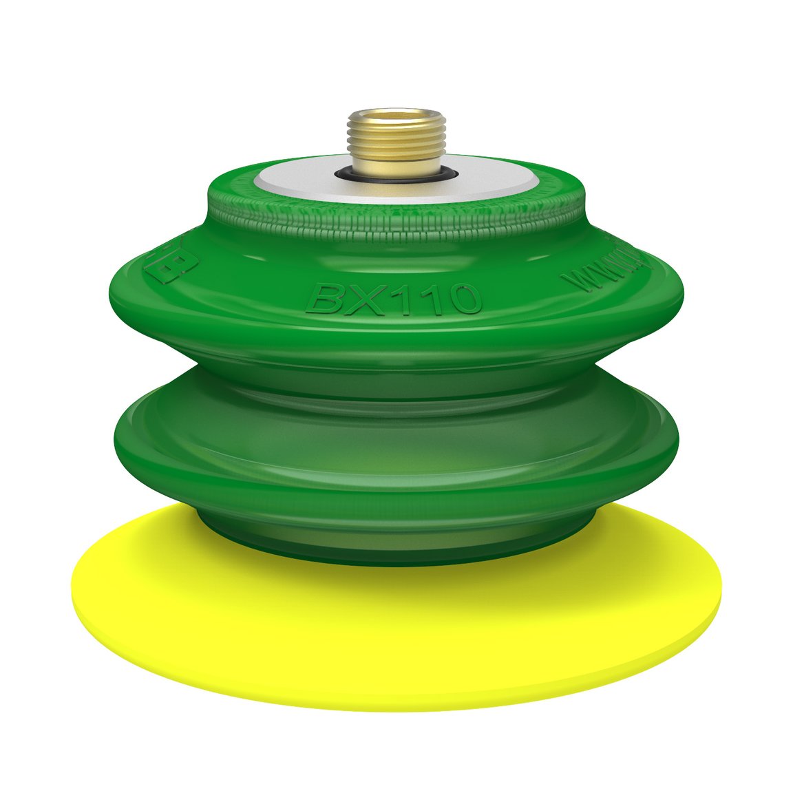 Suction cup BX110P Polyurethane 30/60 with filter, thread insert G3/8" male - 1