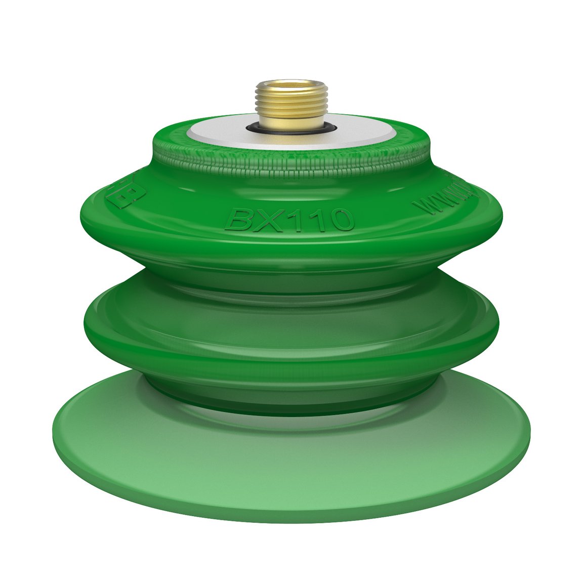 Suction cup BX110P Polyurethane 60 with filter, thread insert G3/8" male - 1