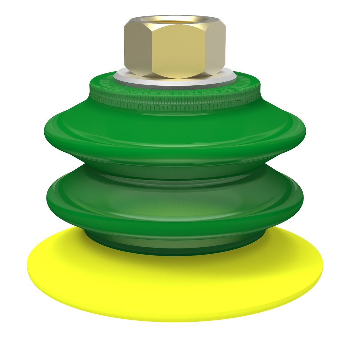 Suction cup BX75P Polyurethane 30/60 with filter, 3/8" NPSF female - 1