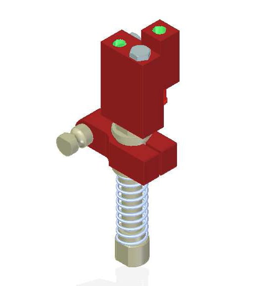 Vacuum Check Valve VT-1H COAX® with level compensator, G threads, Lock pin 19, Left hand connection