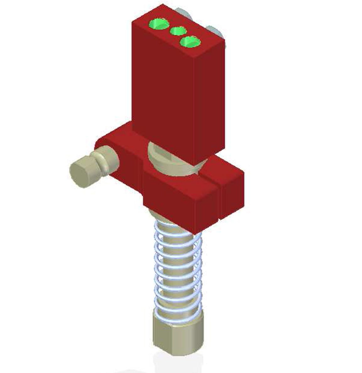 Vacuum Check Valve VT-1H with level compensator, G threads, Lock pin 16, Left hand connection