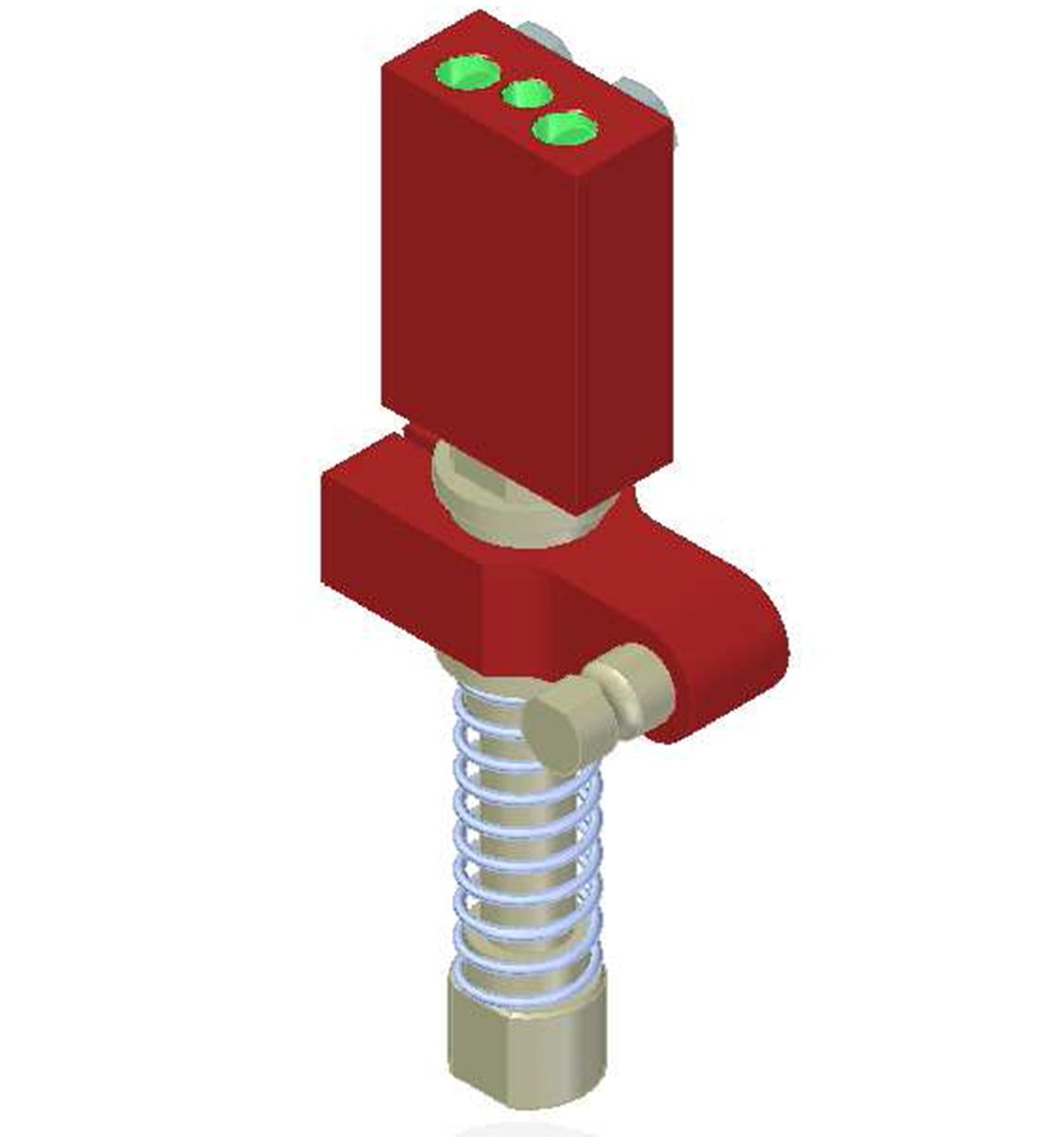 Vacuum Check Valve VT-1H with level compensator, G threads, Lock pin 16, Right hand connection - 1