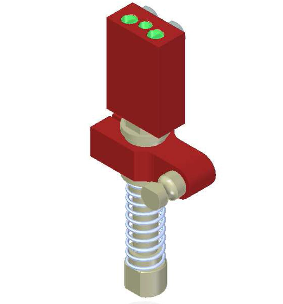 Vacuum Check Valve VT-1H with level compensator, G threads, Lock pin 19, Right hand connection
