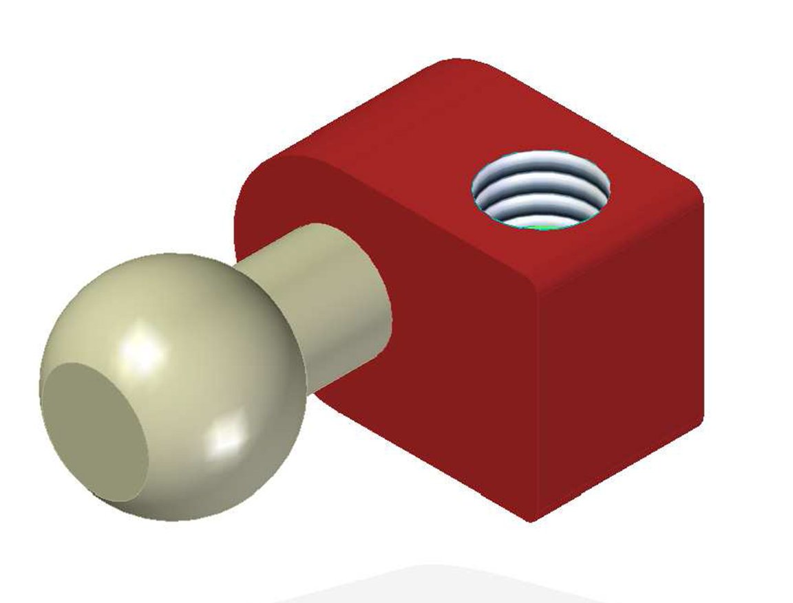 Centralized vacuum connection, G threads, Ball joint, Left or Right hand connection