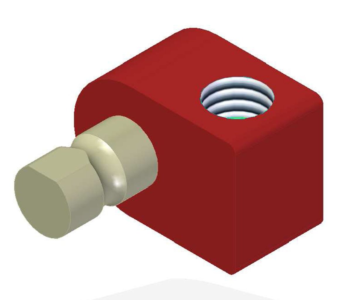 Centralized vacuum connection, NPT threads, Lock pin 16, Left or Right hand connection