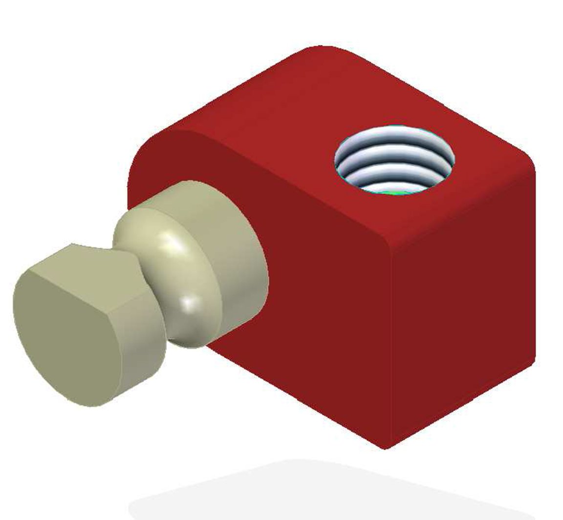 Centralized vacuum connection, NPT threads, Lock pin 19, Left or Right hand connection