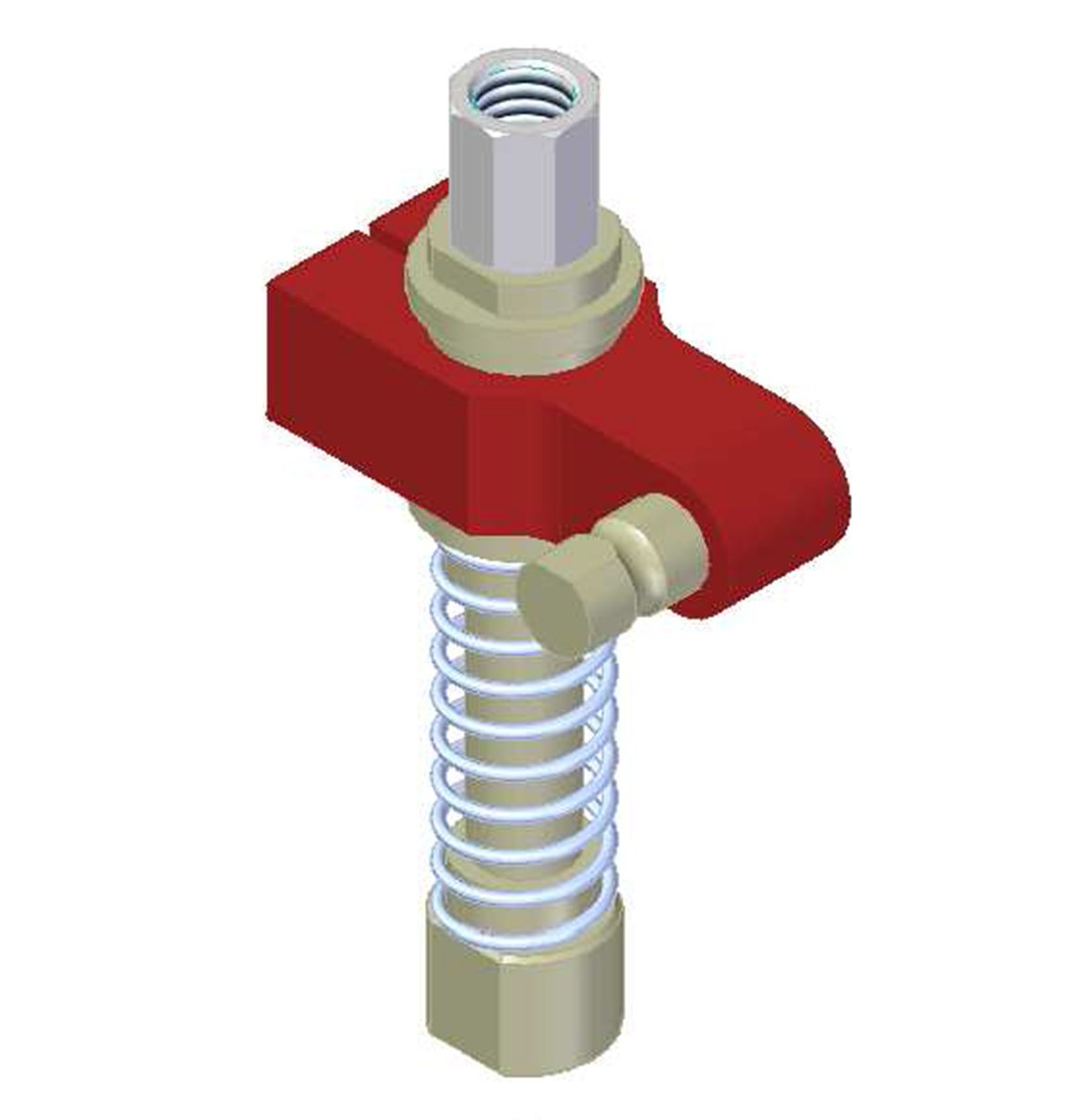 Centralized vacuum connection with level compensato, G threads, Lock pin 16, Right hand connection
