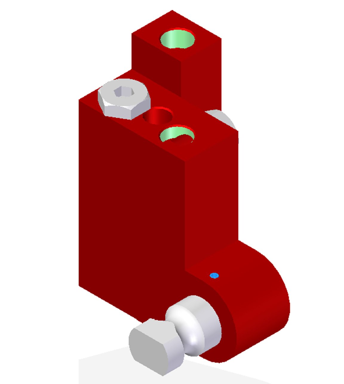 Vacuum Check Valve VT-1H, G threads, Lock pin 19, Right hand connection - 1