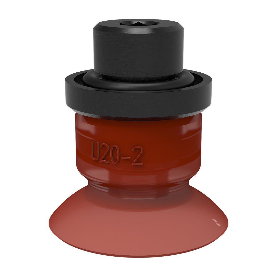 Suction cup U20-2P Polyurethane 40, 1/8" Male - 1