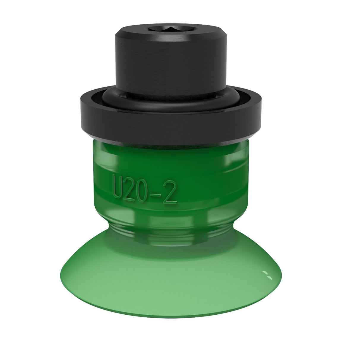 Suction cup U20-2P Polyurethane 60, 1/8" Male