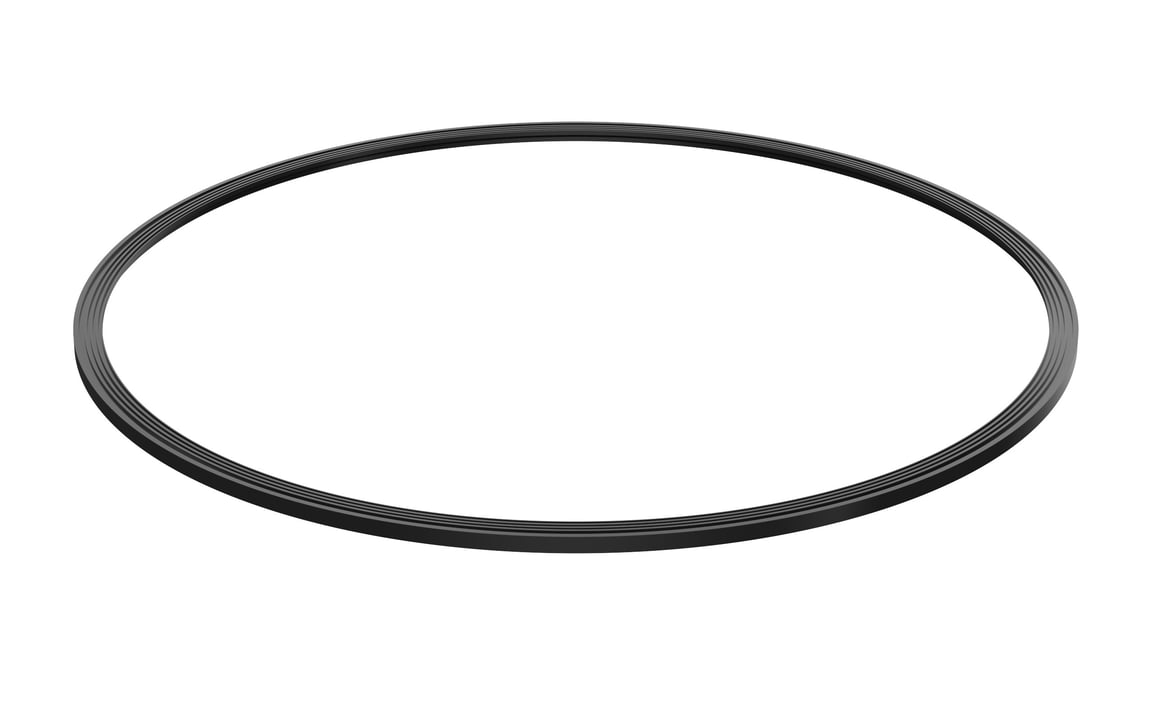 Guarnizione a U ID=350 t=2mm, EPDM (piFLOW® f)