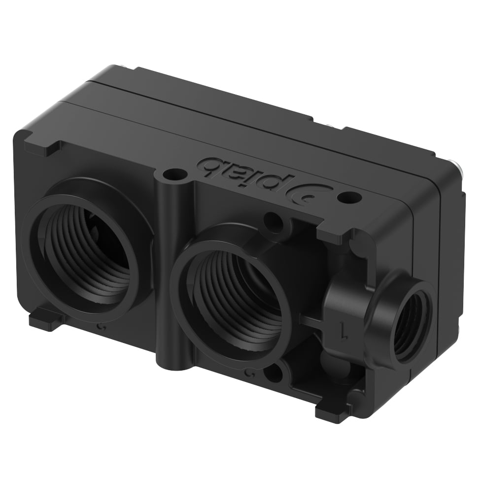 Vakuumpumpe MINI M20, Anschlussplatte C, NBR-Dichtungen, M20A6-CN - 1