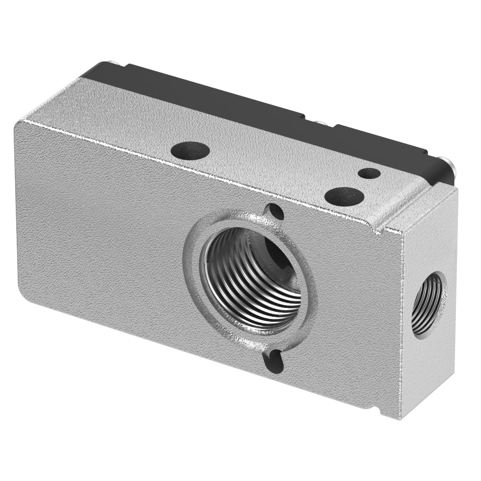 Bomba de vácuo M10 com placa de conexão B1, selos NBR, M10A6-B1N - 1