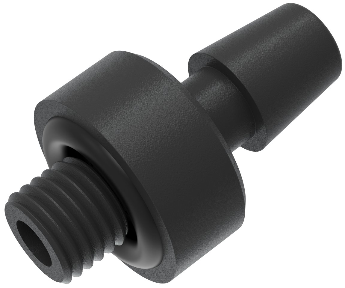 Hose connector 6/4 M5 cpl.