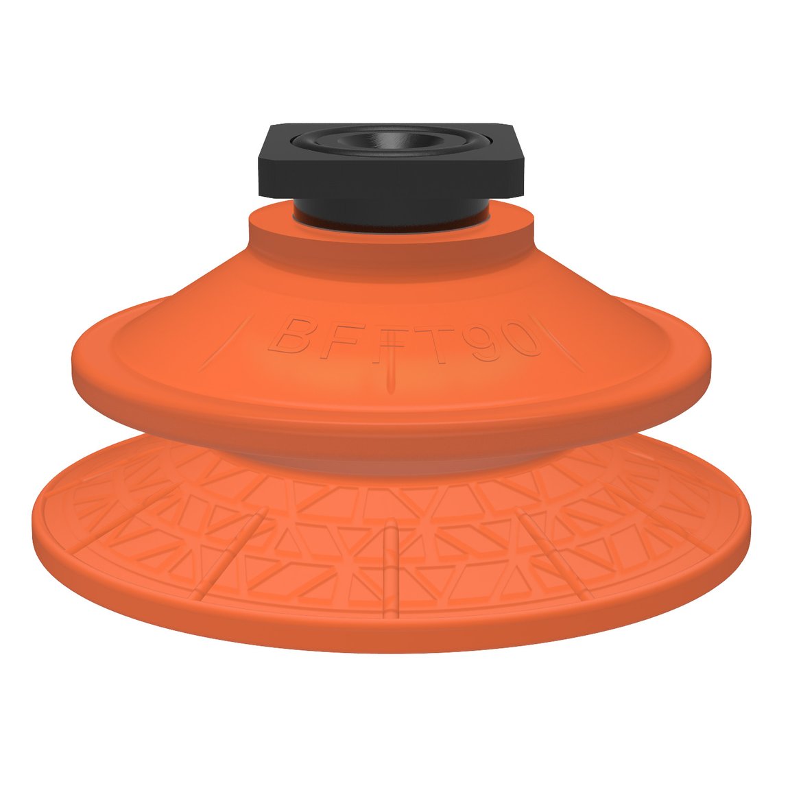Suction cup BFFT90P Polyurethane 60/60/30, T-slot, with mesh filter - 1