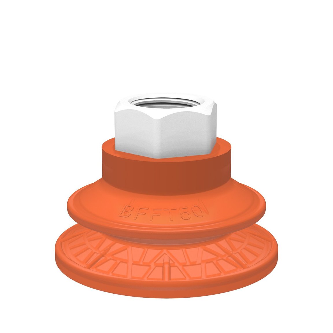 Suction cup BFFT50P Polyurethane 60/60/30, G3/8" female plastic