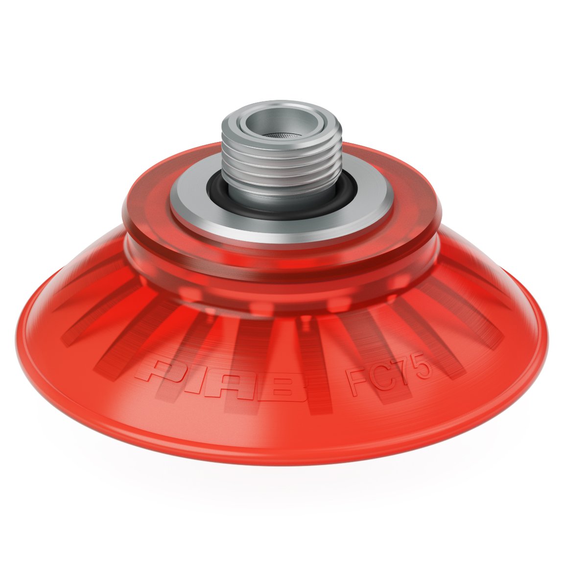 Suction cup FC75P Polyurethane 40, thread insert G3/8" with mesh filter - 1